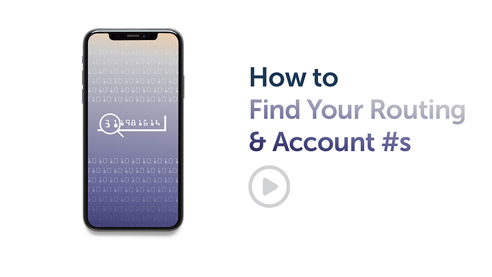 Banking Tips: How to Find Your Routing & Account #s