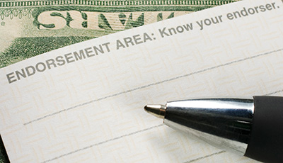 Protect Yourself From Fraud When Endorsing a Check