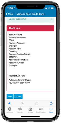 Mobile Credit Card Payment App