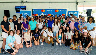 EECU Gives White Settlement ISD Students a VIP Golf Experience at the Charles Schwab Challenge
