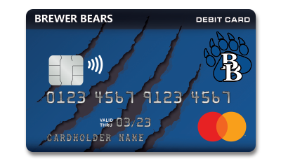 Brewer Bears Debit Card